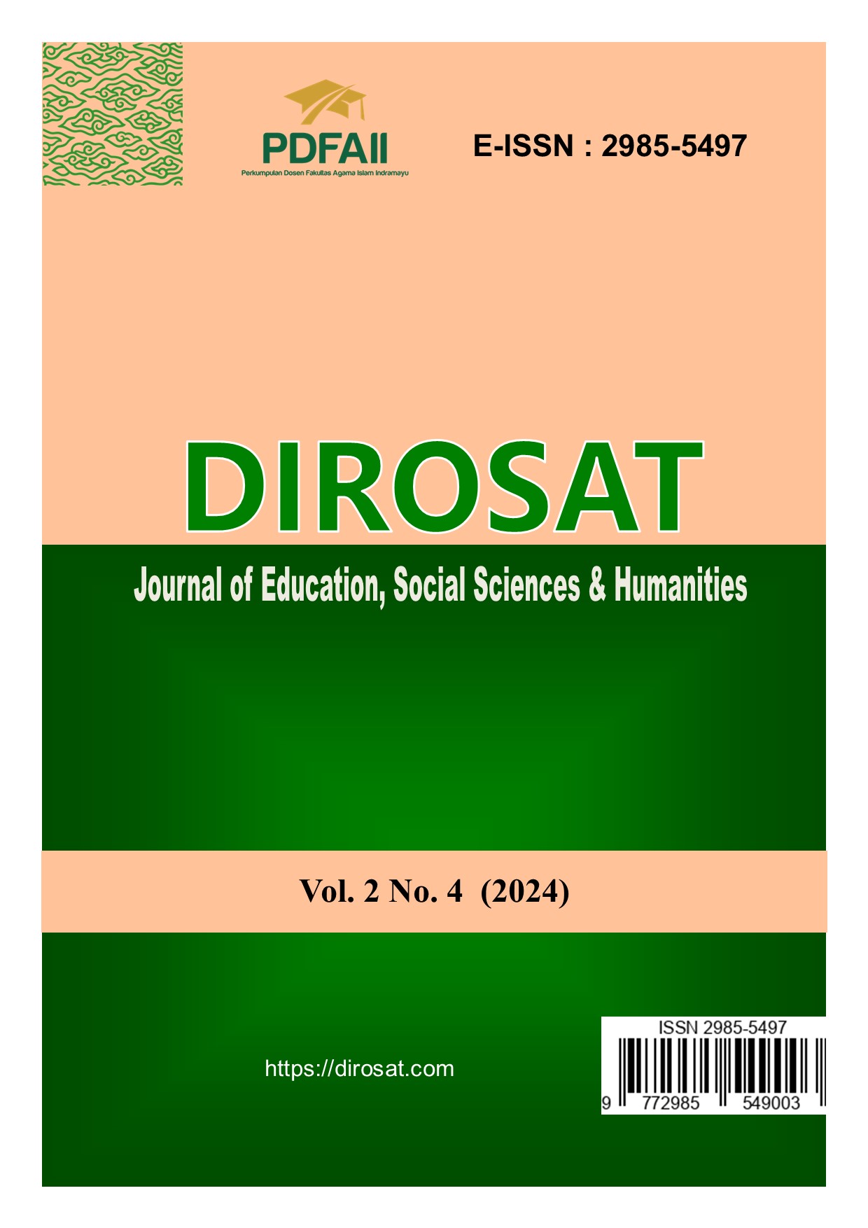 					View Vol. 2 No. 4 (2024): Innovation in Education and Social Sciences Research
				